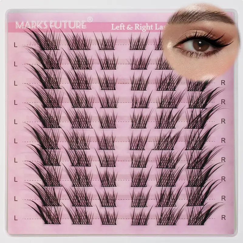 Natural Look Eyelash Extensions, 1 Box Individual False Eyelashes, Self Grafting Curl Eyelashes, High Quality Eyelashes, Eye Makeup Enhancement False Eyelashes, Diy Eyelash Extensions, Easy Diy Eyelashes