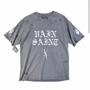 VAIN SAINT GRAY  WASH TEE