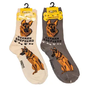 German Shepherd Socks - 2 Pairs of Socks by Foozy's Socks