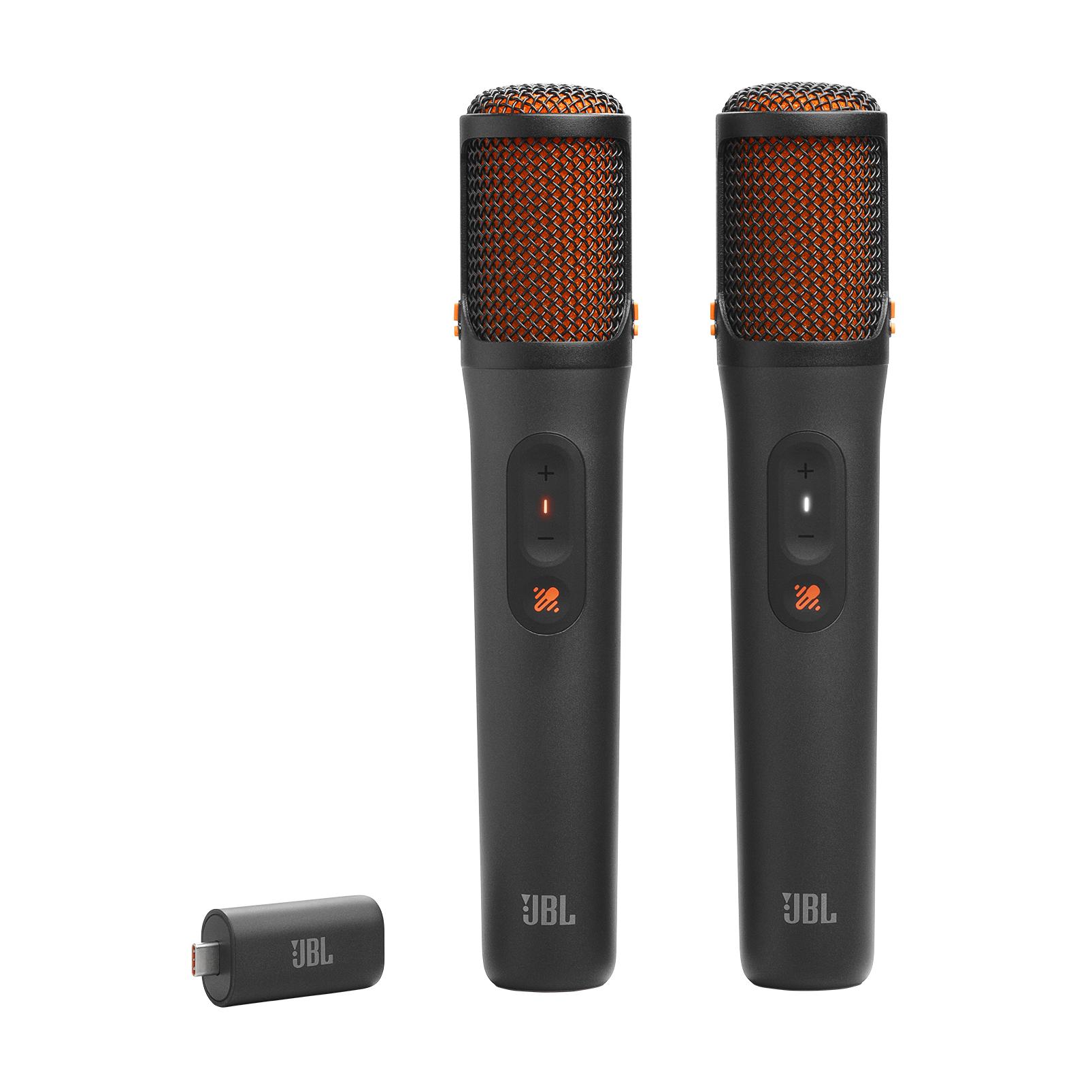 JBL EasySing Mics, Two wireless AI-powered microphones with real-time vocal removal