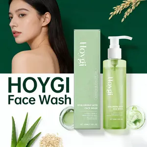 HOYGI Face Wash - Hyaluronic Acid & Aloe Vera Gentle Cleansing Moisturizing Refreshing Facial Cleanser Gentle On Skin