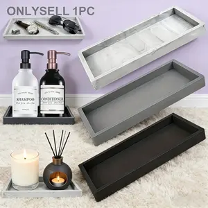 Soft Silicone Jewelry Tray, Bathroom Decorative Trays, Countertop Organizer for Kitchen & Vanity, Plant Storage Board