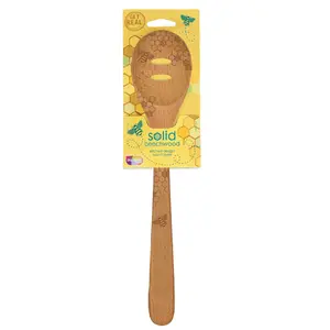 Beechwood - Slotted Spoon - Honey Bee