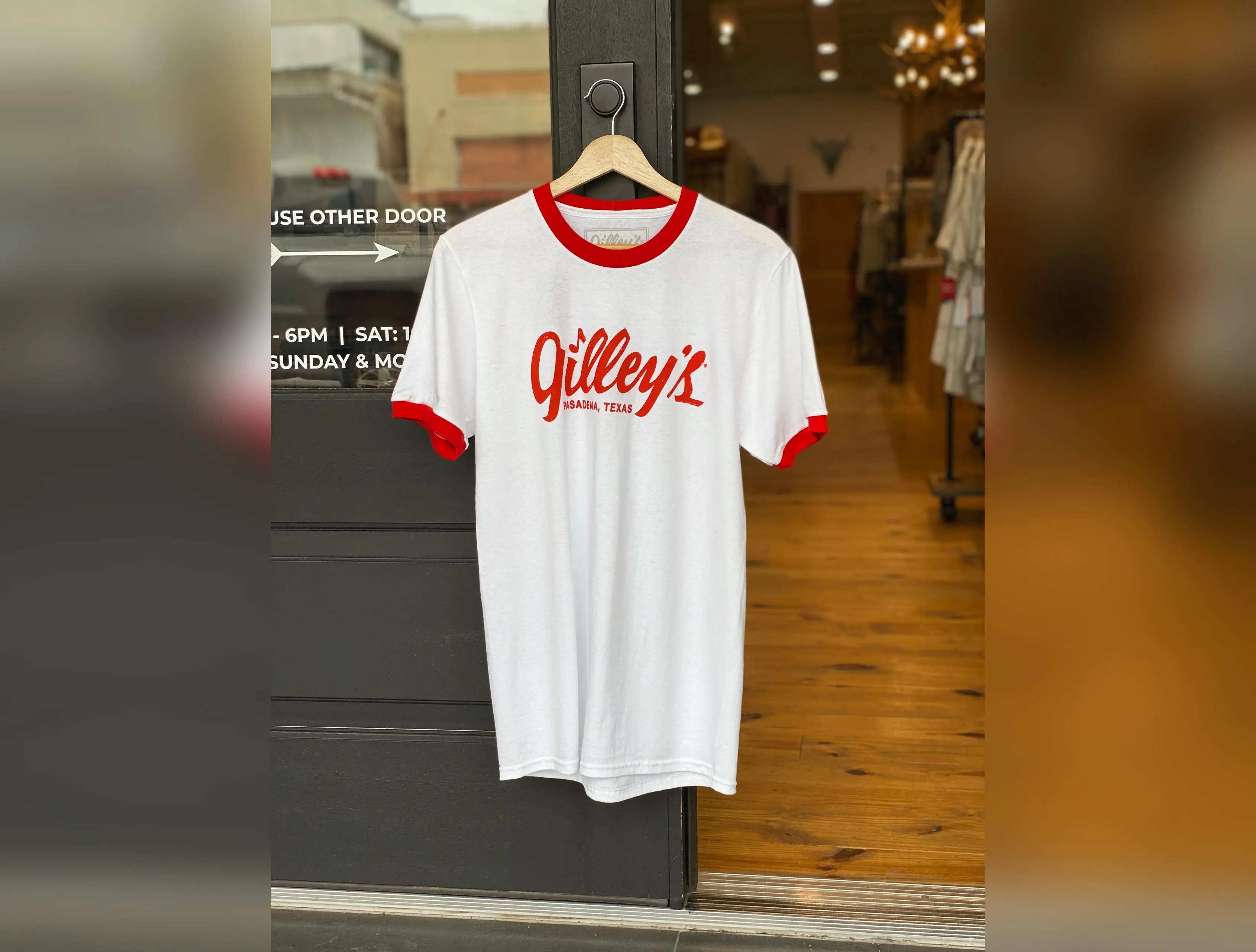 Gilley's Classic Ringer Tee