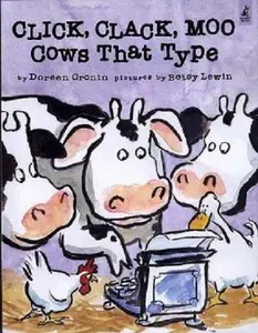 USED-Click, Clack, Moo: Cows That Type by Doreen Cronin (Paperback)
