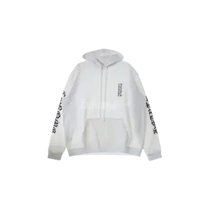 Chrome Hearts White Vertical Letter Hoodie