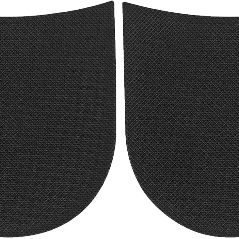 Shoe Heel Repair Rubber Pads, 6.5mm/0.25in Thick Anti-Slip Replacements for Men’s & Women’s Shoes, Footwear & Boots, 1 Pair