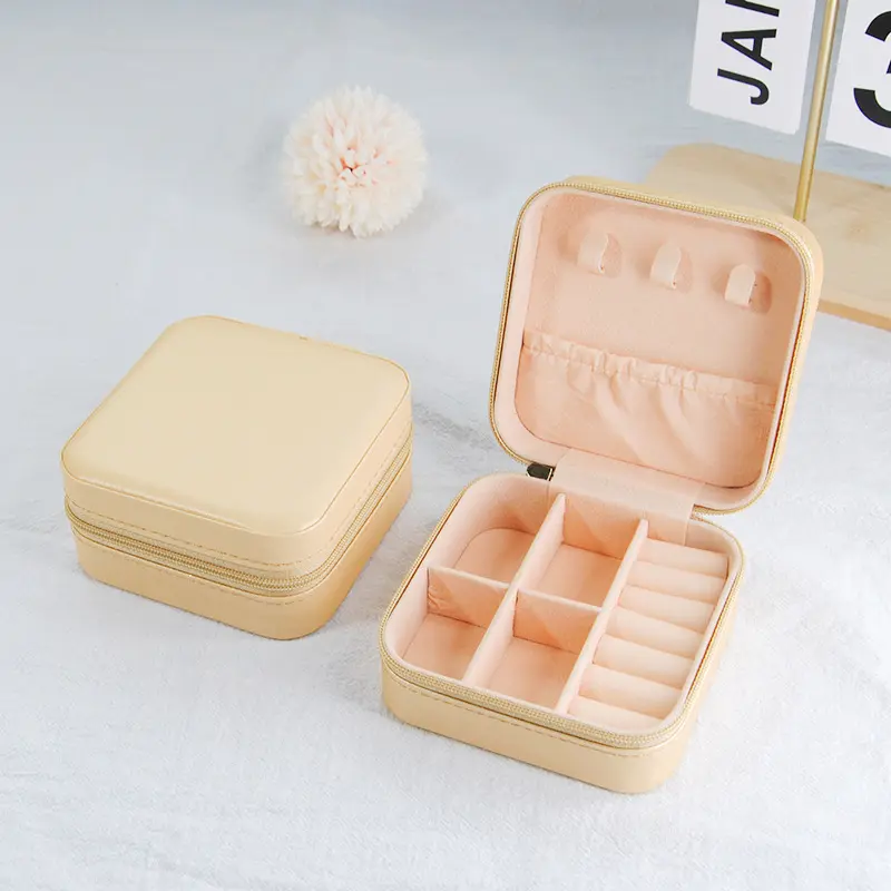 PU Zipper Style - Gold