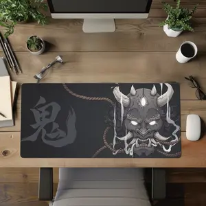 Design Mouse Pad Popular Large Gamer XXL Keyboard Mat Oni Mouse Mat 15.75x35.43in Carpet Rubber Desk Mat Gaming Mousepad