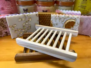 Natural Wood Soap Holder