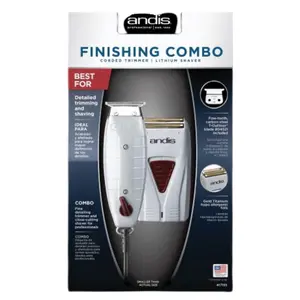 Andis Finishing Combo T-Outliner Trimmer and Pro Foil Shaver 17195 Andis Finishing Combo T-Outliner Trimmer and Pro Foil Shaver 17195