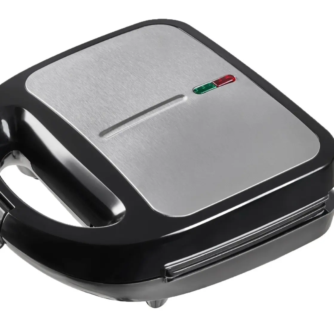 3-in-1 Detachable Household Breakfast Maker with Compact Square Body (260x260mm), Detach Plates, Multi-Cook Waffle, Sandwich Frying & Baking Machine