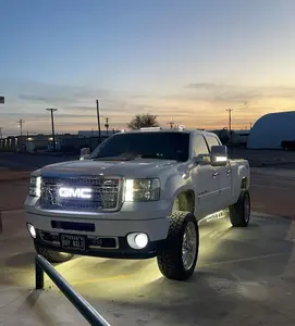 Pure White LED GMC Sierra Logo Light