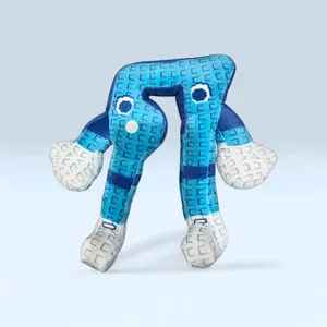 Mini Plush Character – Soft Decorative Plush Figure – Blue Color