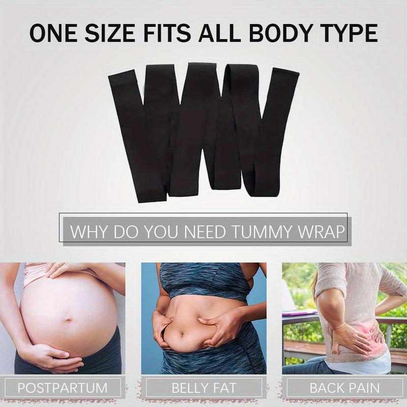 Women's High-Quality Waist Trainer Belt - Breathable Nylon Tummy Control Postpartum Recovery & Weight Loss Body Shaper with Adjustable Straps, Sweat-Resistant for Home Office Outdoor Wear, Perfect Birthday Christmas Gift (Black) Highwaist Girdle Corset