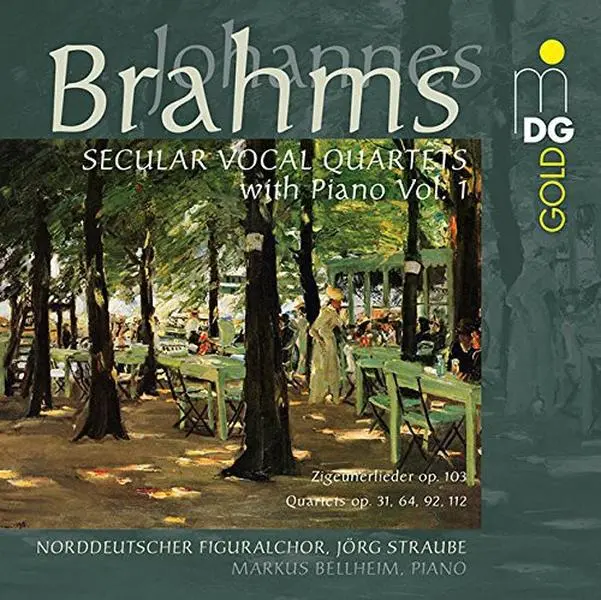 Brahms / Straube,Jorg - Secular Choral Works with Piano Vol. 1  [COMPACT DISC - CD]