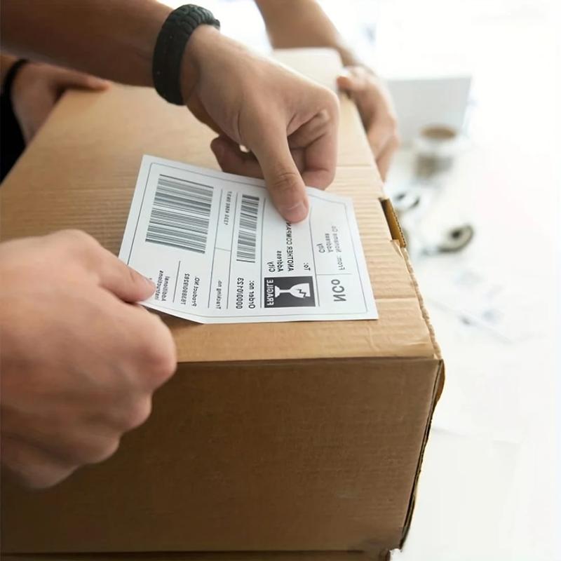 Waterproof 4x6 Direct Thermal Labels 500Pcs for Shipping Durable Practical for Wet Environments Compatible with Direct Thermal Printers