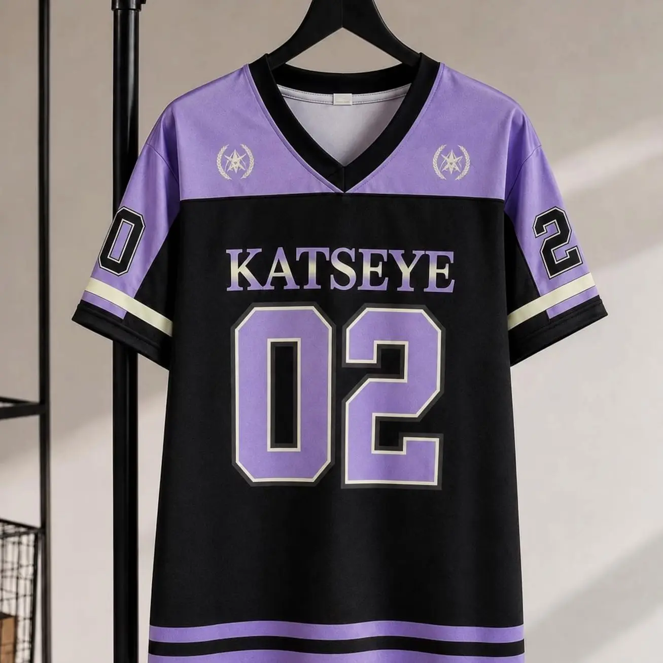 KATSEYE Jersey Tricot Shirt Purple KOB