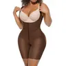 FeelinGirl #Live FeelVibe Fajas Colombianas Moldeadoras Butt Lifting Shapewear Faja Bodysuit with Zipper Crotch Womenswear