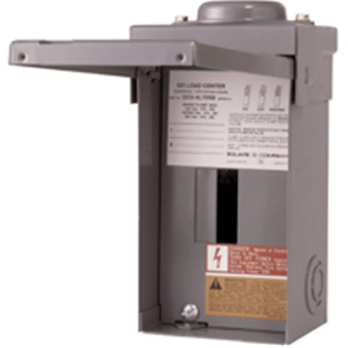 Square D By Schneider Electric QO24L70RBCP 70A Main Lug Load Center, 70A Capacity
