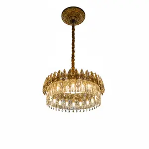 Imperial Halo-Crystal Chandelier