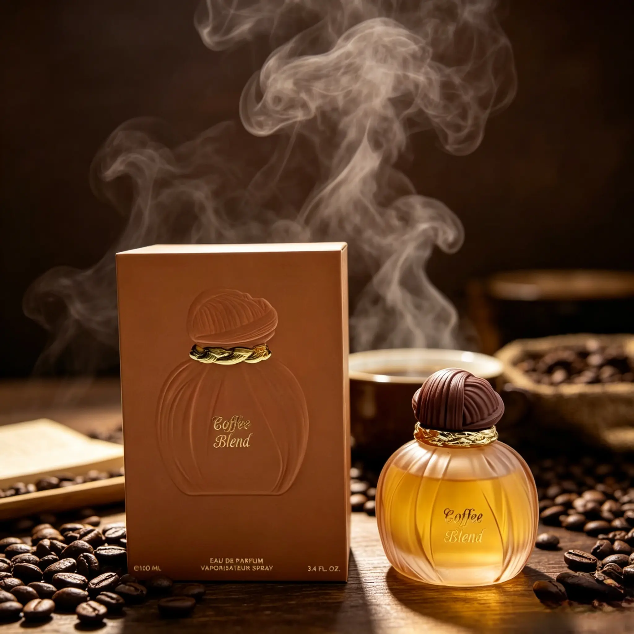 Unisex Neutral Coffee Series EDP Perfume Spray - 100ml/3.4oz Single Bottle, Prop 65 Safe, Spray on Skin, No Harmful Compounds for Unisex Fragrance Enthusiasts