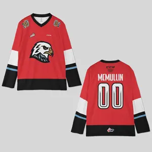 Personalized Portland Winterhawks Hockey Shirt Red Classic Style All Printed