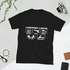 I Support LGBTQ Shirt, Pride Month T-shirt, Social Justice Hoodie, LGBTQ Support Sweatshirt Gift, Funny Meme Gift