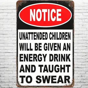 Metal Sign 8x12 Vintage Barn Rules Retro Wall Decor Stable Cowboy Ranch Horses Feed Fix Turn Off Get Back Letters Tin Signs Poster For Home Living Room Bedroom Garden Office Cafe Bar Pub