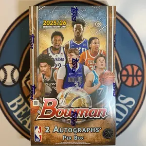 5 PACKS - 2025 Bowman Basketball Hobby Packs
