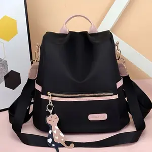 Fashion Trendy Street Women's Backpack Commuter Casual Travel Anti-Theft Lightweight Versatile Large Capacity Stylish Backpack