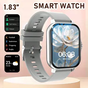 Smart Watch for Men & Women, 1.83" Touch Screen Bluetooth Watch with Notifications & Daily Activity Tracking, Comfortable Strap, Compatible with iPhone & Android