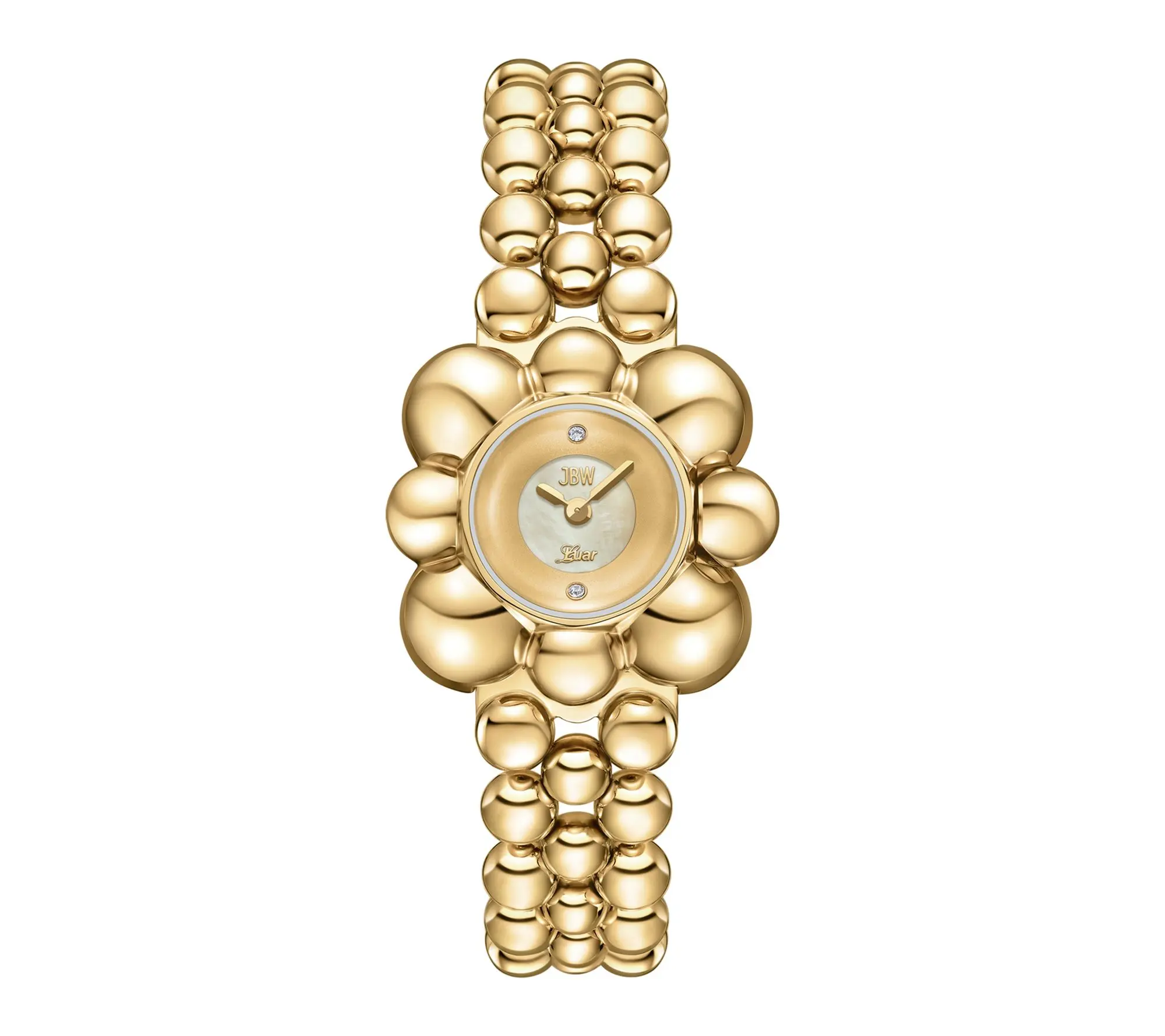 JBW Women's Atmosphere 18K Plated Lab Grown Diamond Watch