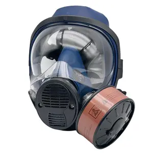 Reusable Half Face Mask with Filter (1 Set), Full Face Mask, Respirator Mask, Dustproof Gasproof Mask, Paint Spray Chemical Mask, Suitable for Painting, Woodworking, Construction