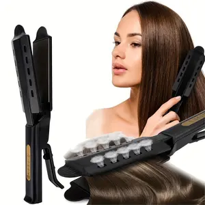 Negative Ion Hair Straightener, 4 Modes Adjustable Hair Straightening Machine, Professional Hair Straightening Tool for Women & Men