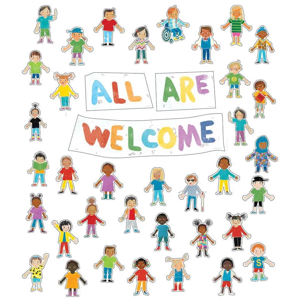 All Are Welcome Bulletin Board Set