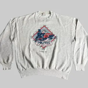 Vintage-Style 1990s Polaris Snowmobile Racing T-Shirt Sweatshirt Hoodie Reprint