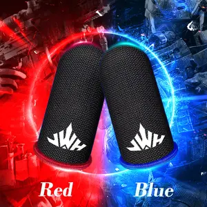 4-Pack Phone Game Finger Sleeves, Compatible with All Touchscreen Devices, 0.3mm Superconductive Fiber, Smooth Feel, Sweat-Resistant, Ultra-Thin, Gaming Accessories