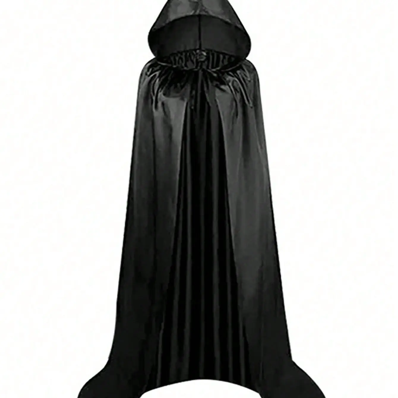 Halloween Reaper Cape with Hat, 59.06inch, No Assembly/power, Gothic Style, Cosplay Costume, Party Decoration, Clothes