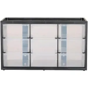 Organizer Bin System, 9 Compartment, Modular, Home Office (‎CMST40709)