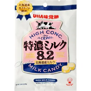 UHA Mikakuto Candy 3 Flavors – Rich Milk / Milk Salt / Puccho Fruit Soda