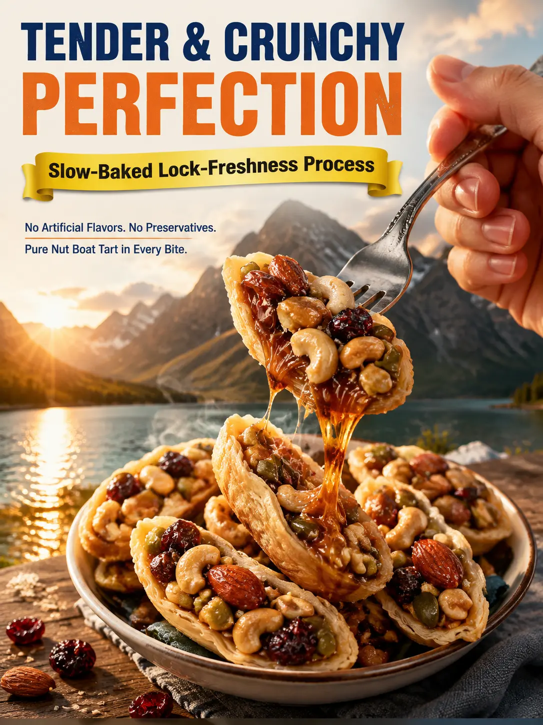 Nut Boat is rich in nutrients, including walnuts, cashews, pistachios, and almonds. It is non-GMO, contains no artificial preservatives, and is 100% vegan.