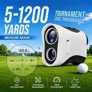 MINENER Golf Rangefinder,1200 Yards Range Finder Golfing with Slope,7X Magnification with Flag Pole Locking,Magnetic Holder,Outdoor Hiking Enthusiast,Perfect Gift for Men #fathersdaygift