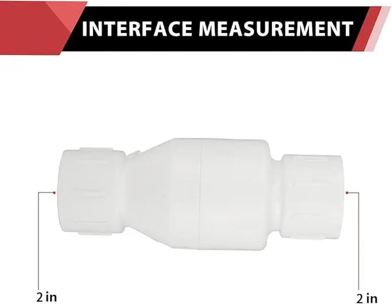 2" PVC In-Line Check Valve 2" PVC In-Line Check Valve