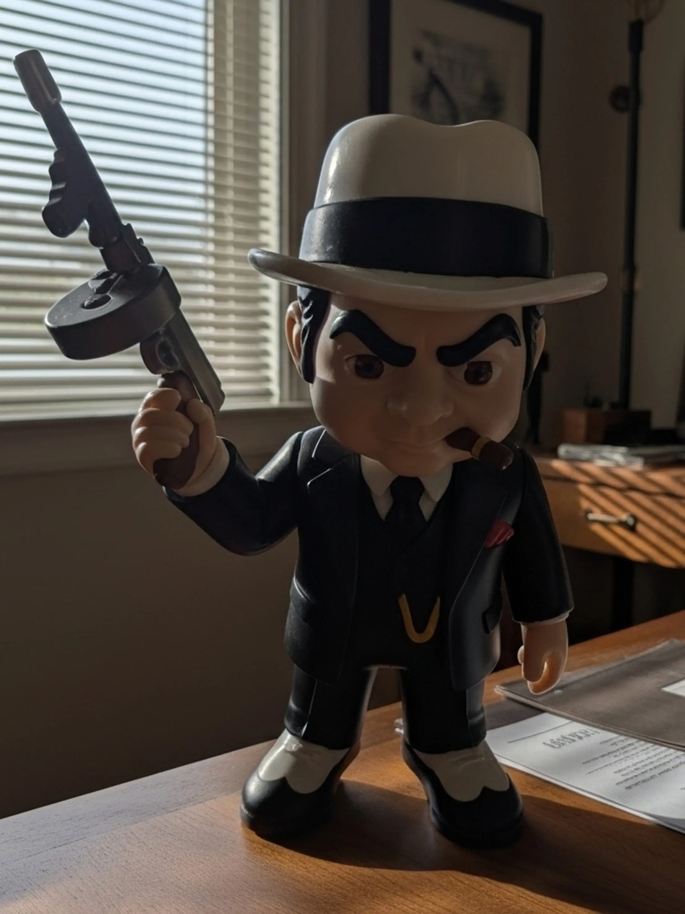 Vintage Mobster Collectible Figure (Desk Display)