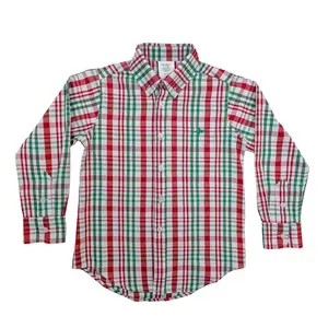 Saltwater Boys Company - Carter Oxford Shirt Sleigh Plaid