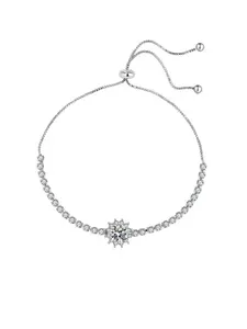 Sunflower Design Bracelet, Fashionable Rhinestone Decorated Bracelet for Women & Girls, Trendy All-match & Exquisite Jewelry for Birthday Gift, Pretty Bracelet