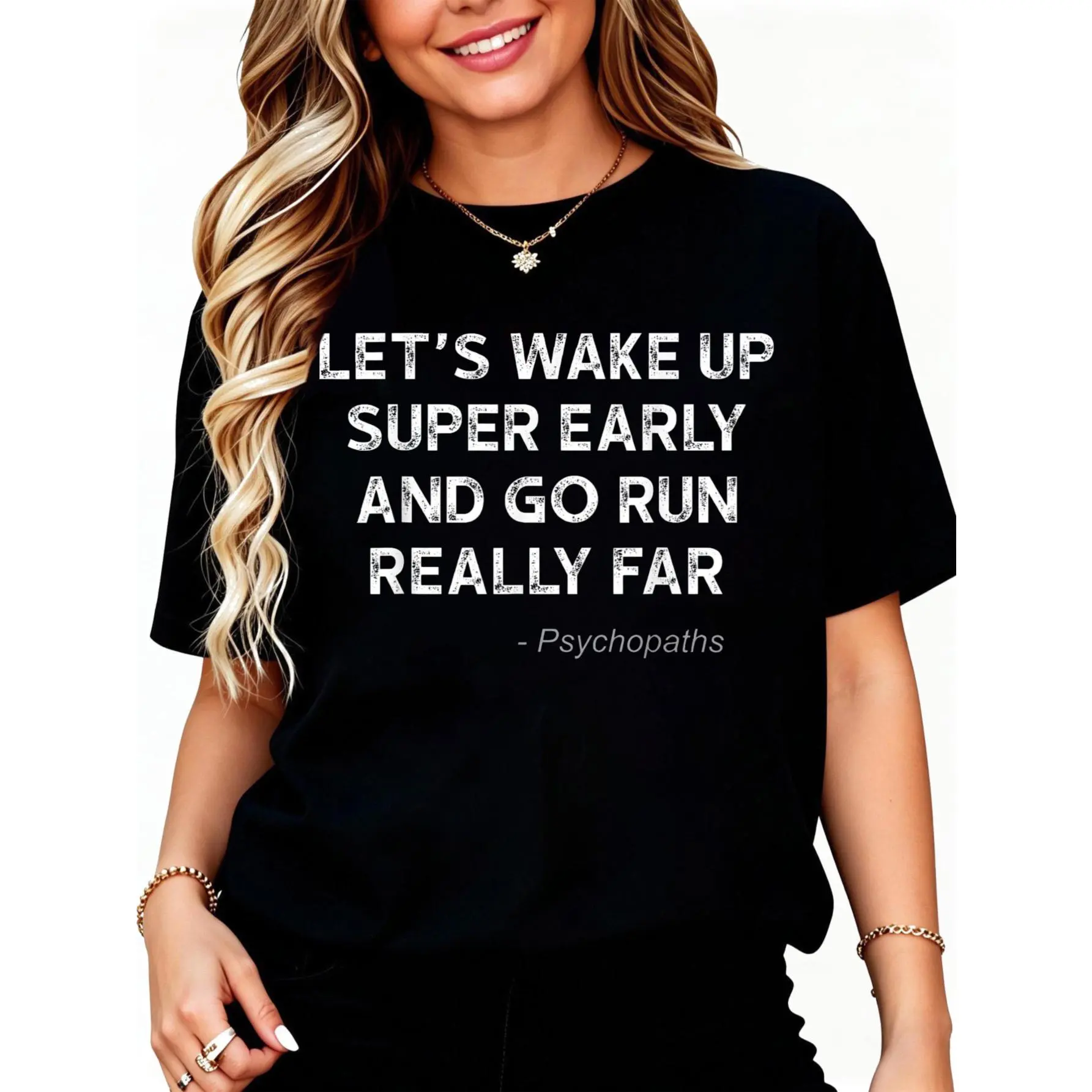 Running Quotes for Distance Runners Running Team Ironic T-Shirt