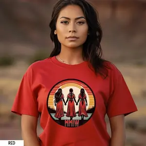 MMIW Shirt, No More Stolen Sisters Shirt, MMIW T-Shirt, Indigenous Women Tee, Social Justice Shirt, Native Women Shirt, Full Size