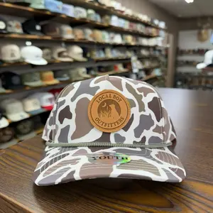 Youth Leather Patch HC Rope Hat